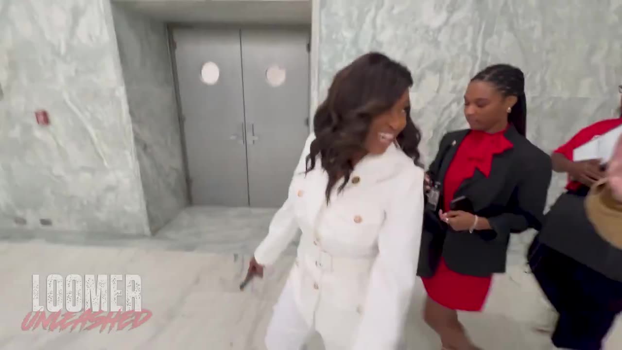 Rep. Jasmine Crockett Physically ATTACKS Journalist for Asking a Question