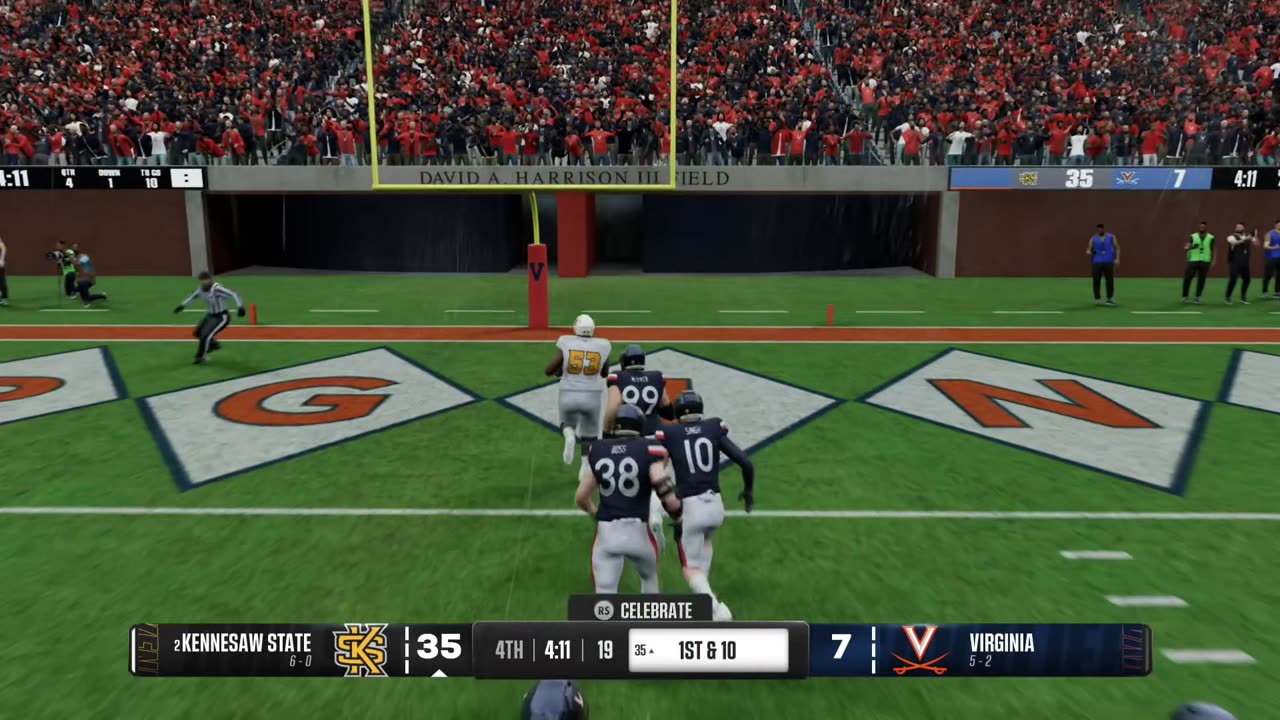 BIG BOY GOT THE TOUCHDOWN HAHAHA