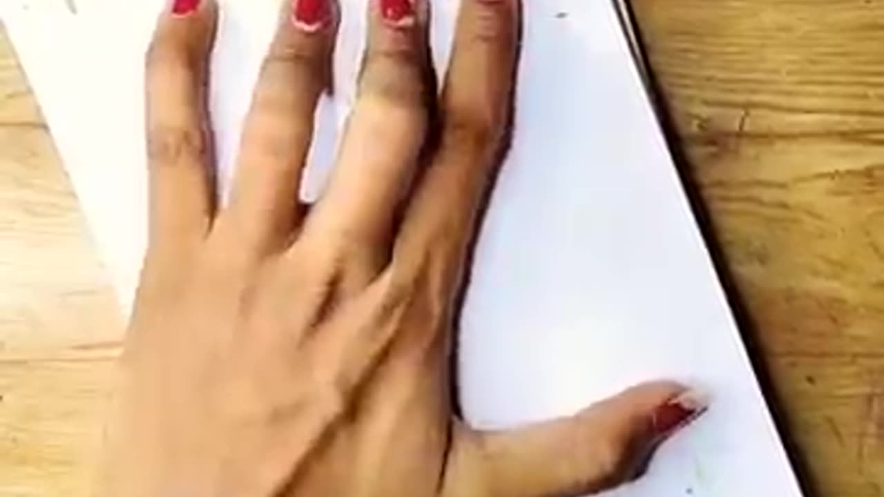 Shocking: Amazing Thread Pulling Art ❤️ Acrylic Flower Drawing #art #drawing #re