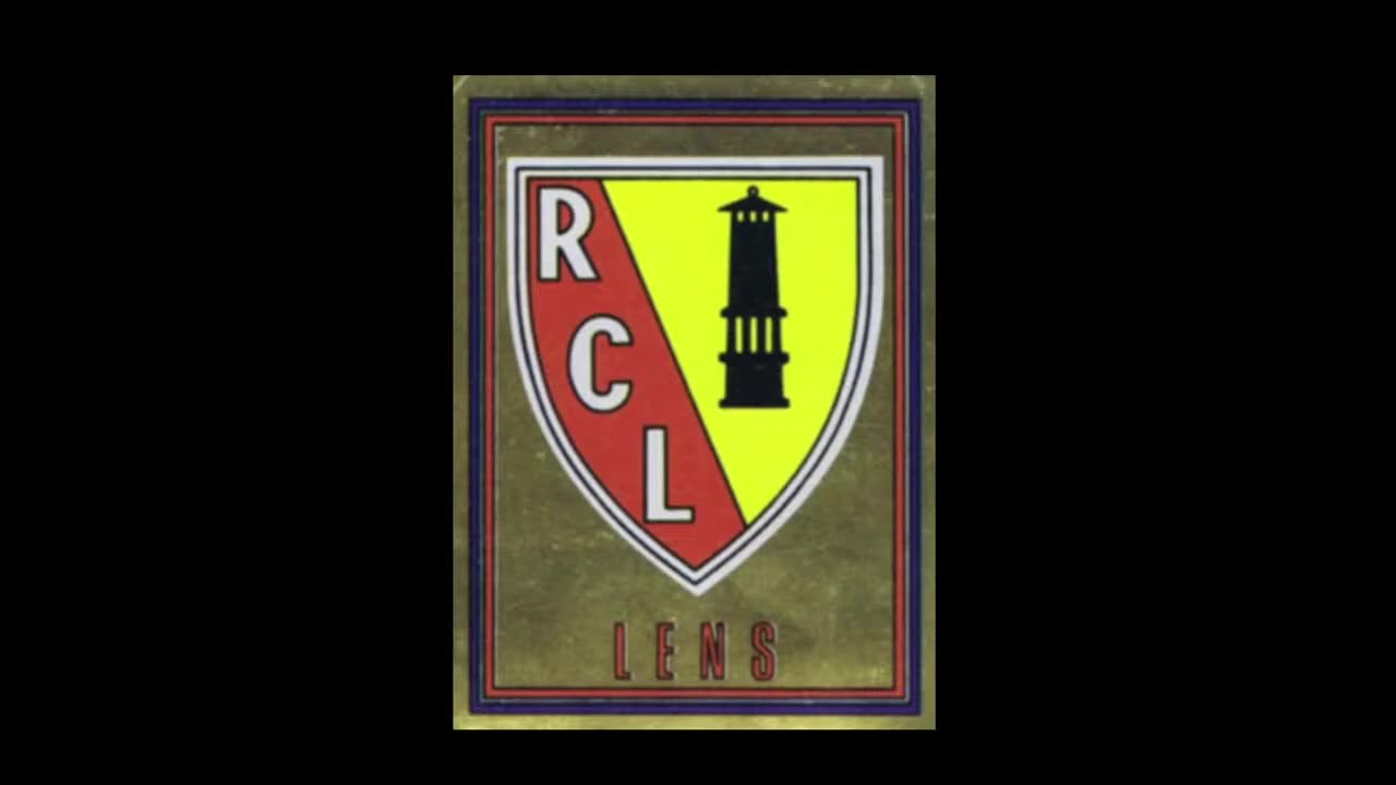 STICKERS PANINI FRENCH CHAMPIONSHIP 1981 ALL TEAMS