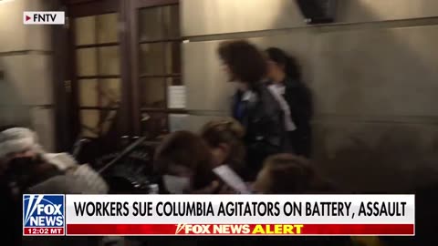 Workers sue Columbia University agitators on battery and assault charges