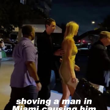 Ivanka Trump’s Bodyguard Shoves Man During Miami Grand Prix – Viral TikTok Footage! - WorldEye