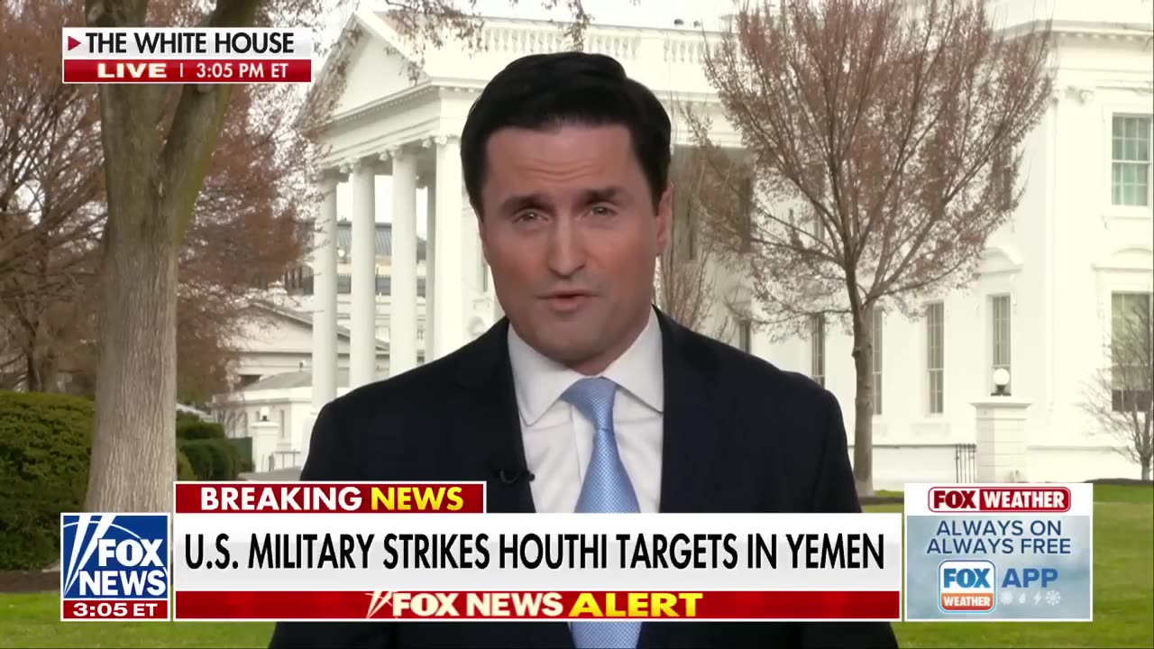 BREAKING: US military strikes Houthi targets in Yemen