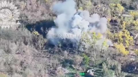 Sending GBU-39 Small Diameter Bombs into Staging Area for Russian Troops in Pokrovsk