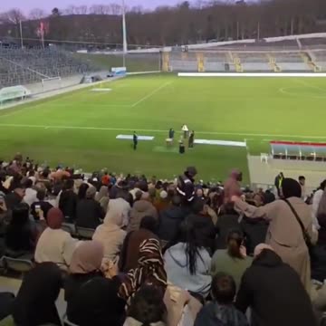Football stadiums in Germany become mosques. This despite 3000 mosques