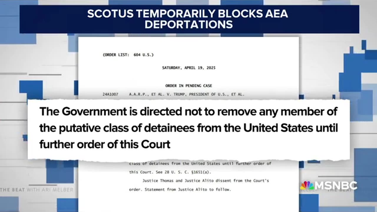Trump suffers a 7-2 defeat in Supreme Court ruling.