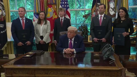 President Trump Signs Executive Orders - 05/09/2025