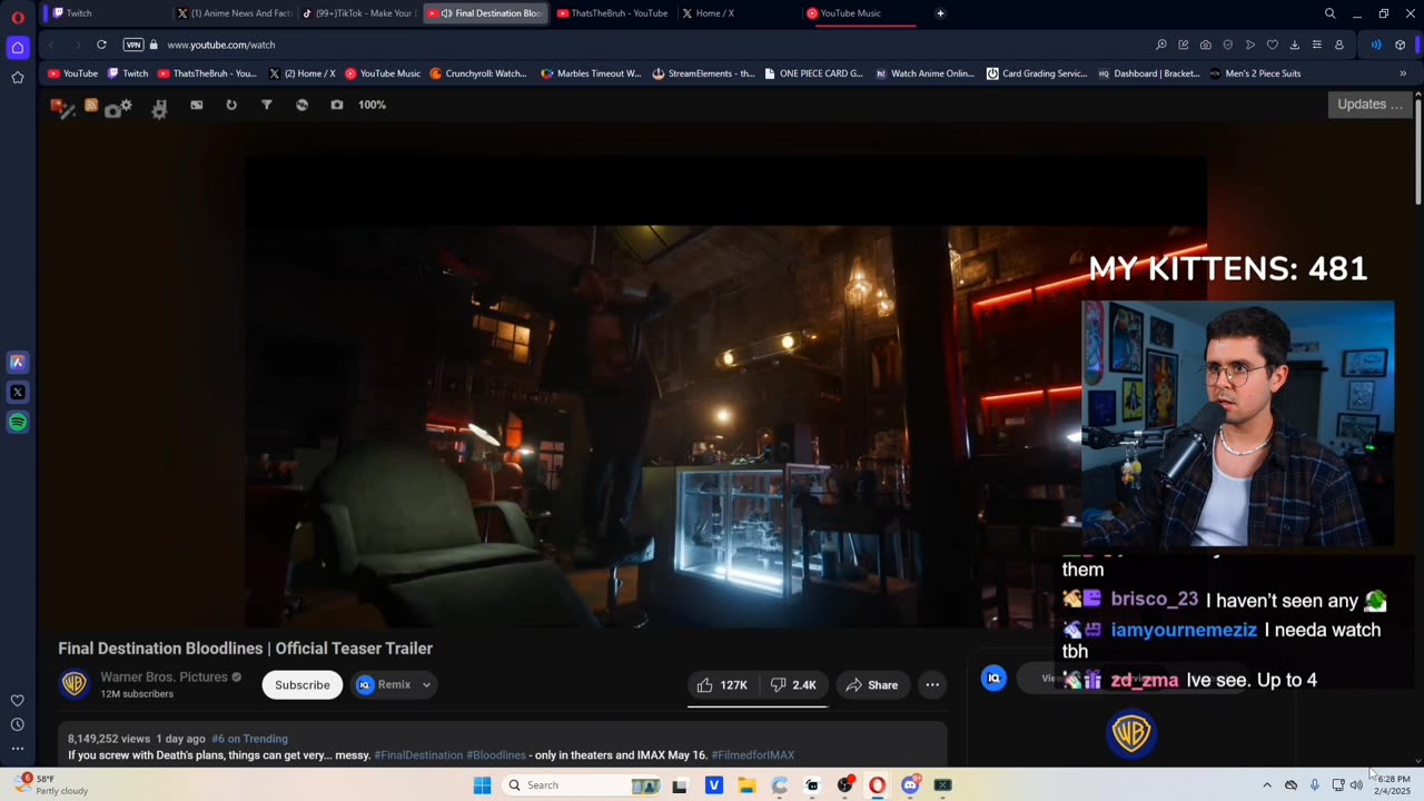 ThatsTheBruh Reaction to Final Destination Bloodline Trailer