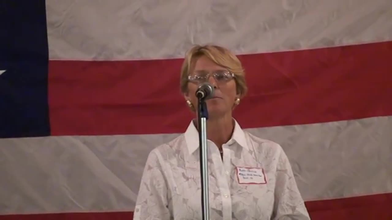 Mette Baker, Candidate Forum, San Antonio, TX 2010 10 10
