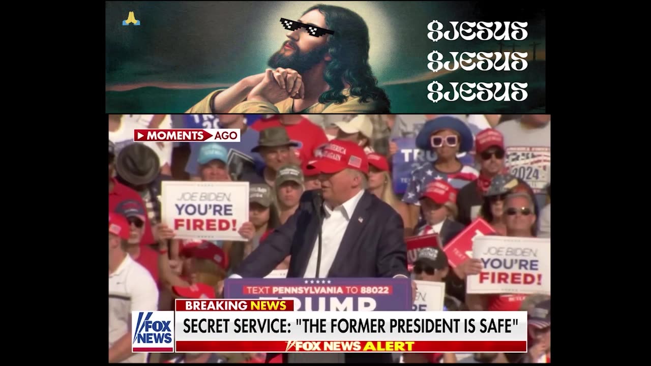 Jesus Saved Trump