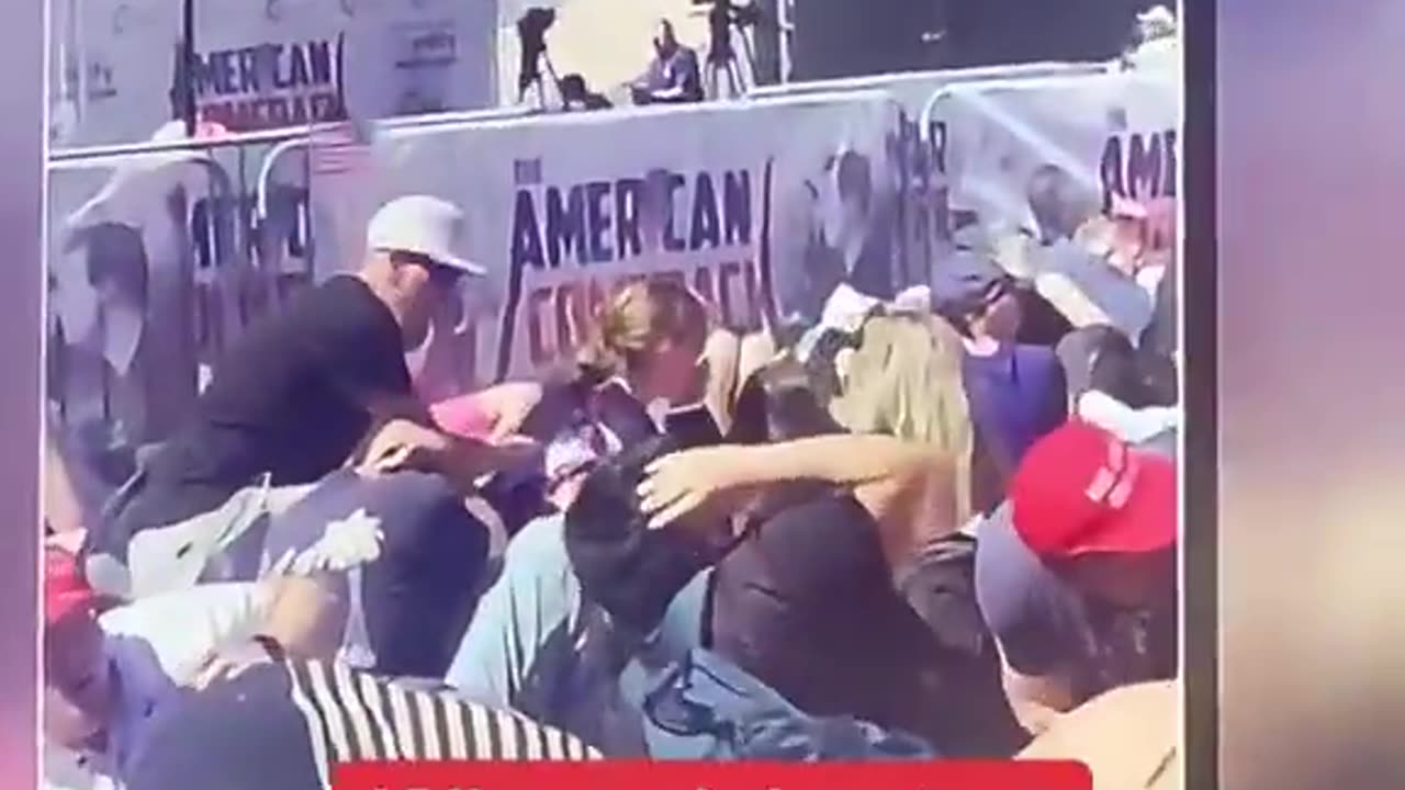 A guy cheered and celebrate right when Charlie was shot … insane.