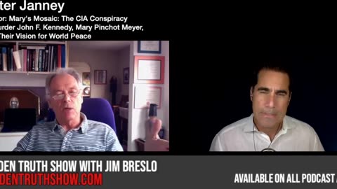 The CIA Killed JFK- Mary's Mosaic author PETER JANNEY, Hidden Truth Show 1-17-22