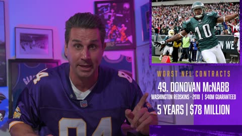 The Redskins PAID Donovan McNabb $78 Million...For BENCHWARMING?! #shorts