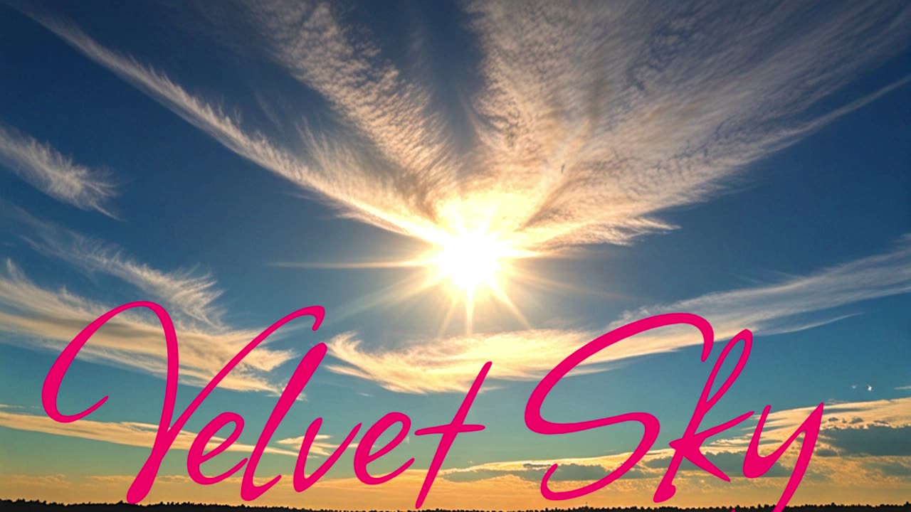 Electronic Music. Song Velvet Sky.