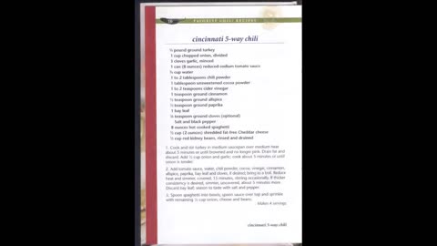 Favorite Chili Recipes