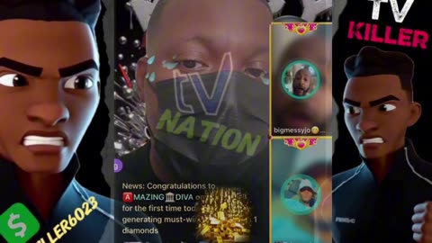 ZERO & PRINCE J GOES TO WAR IN MESSY CALLER LIVE