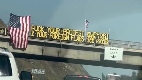 A patriotic message for the American people