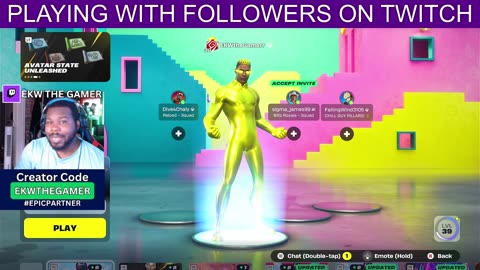 Fortnite Squid games update! Crazy games