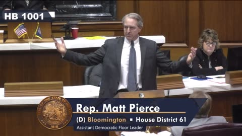 2023 Session - 2/22 - HB 1001 Rep. Matt Pierce opposed Rep. Sweet - Kinsey Amendment