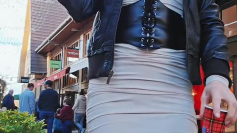 Pretty smile of this tgirl