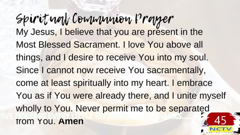 NCTV45 CATHOLIC MASS HOLY SPIRIT PARISH (ST VITUS) 9:00 AM WED NOV 26 2025