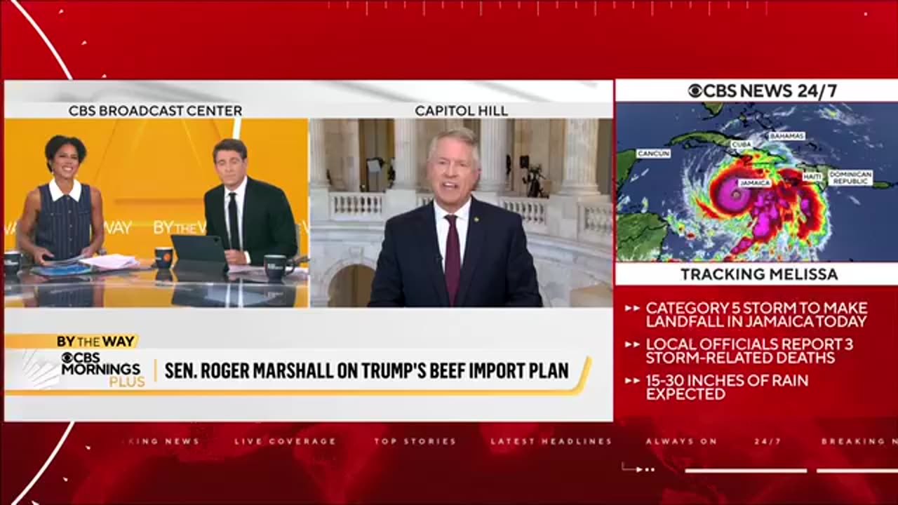 Sen. Roger Marshall Joins CBS News