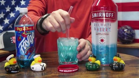 Benjamin Hall - Smirnoff Red White & Berry & Faygo Raspberry & Blueberry Soda