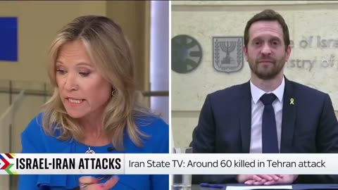 Spokesman for Israel: "We're working to make the world a safer place."