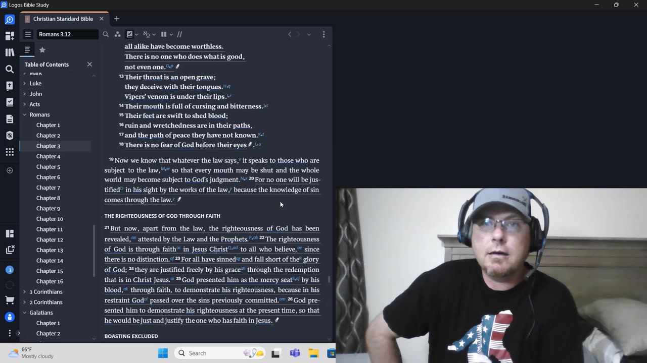 health and life are found by following the law [The Bride of Christ]