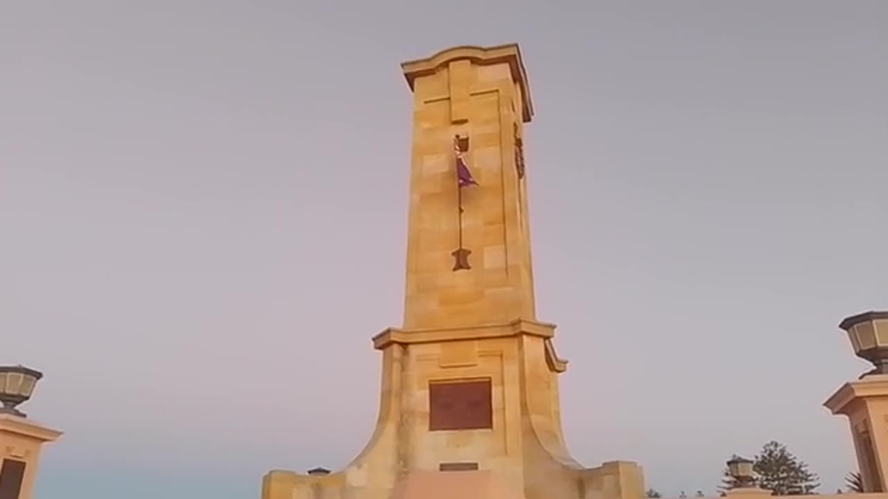 Thoughts on spiritual battles against the Cabal from Fremantle War Memorial