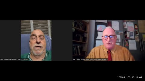 R&B Monthly Seminar: R&B Jewish Roots of Land Of Israel "Arabs" ("Palestinians") Research Fellowship (Monday, November, 3rd, 2025 -- Episode #23) ChairMAN: MR. Tsvi Jekhorin Misinai (Rehovot, ERETZ YISRAEL/Land Of Israel)