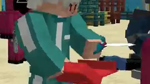 POV American Squid Game Minecraft x Roblox