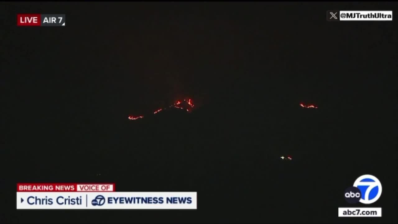 Canyon Fire near Lake Piru, Ventura/Los Angeles Counties