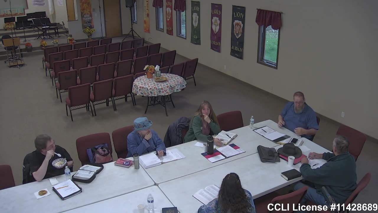 Wednesday Evening Bible Study 9/17/2025