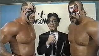(1991.03.30) Interview with The Road Warriors - SWS/WWF Wrestlefest