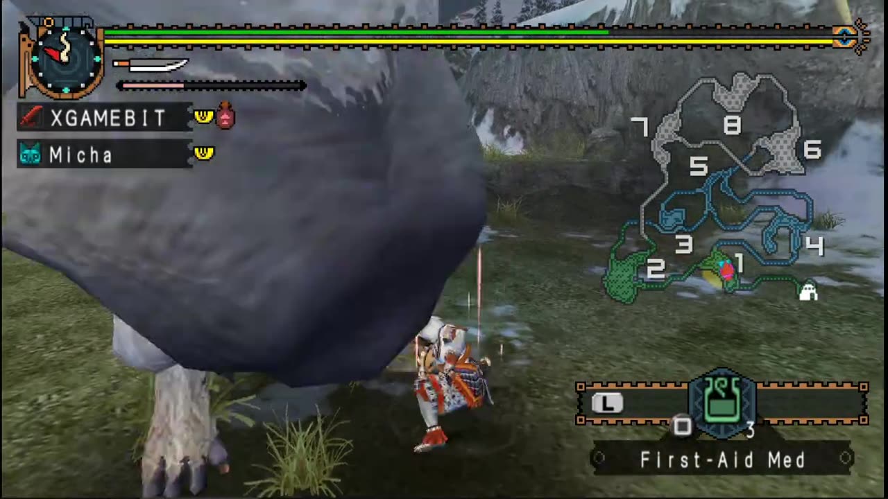 Monster Hunter Freedom Unite HD Psp PC Gameplay Part 24,