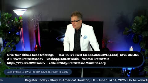 Dr. Brett & Marianne Watson! Prophecy - "Watch The TURN AROUND!"