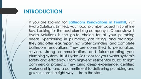 If you are looking for Bathroom Renovations in Fernhill