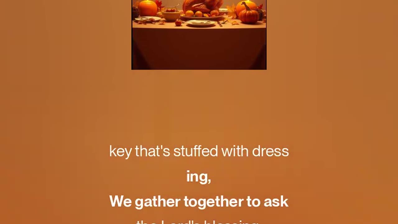 Don't Forget Thanksgiving (song)