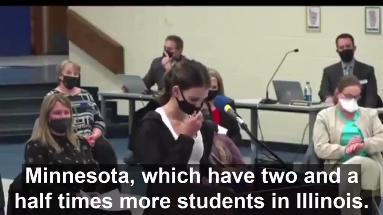 🚨Masks ARE BACK - A child mocks the insane brainwashed adults who are controlling her life