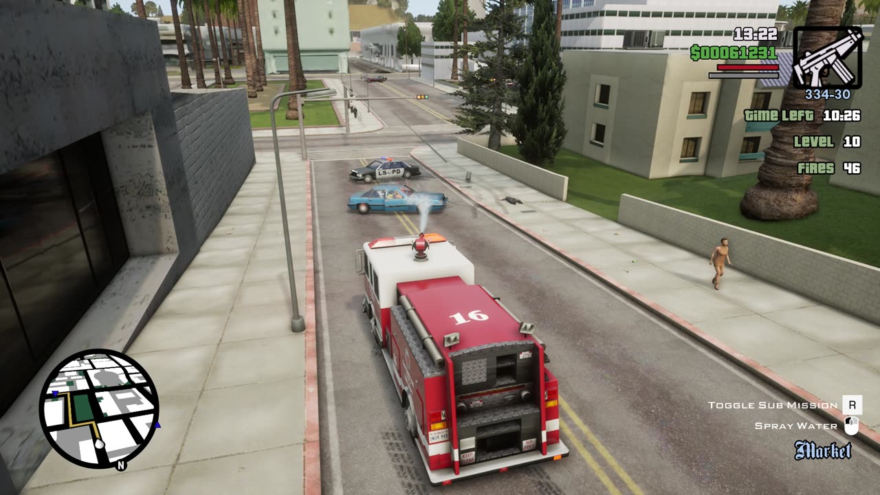 GTA San Andreas Definitive Edition - Firefighter Mission