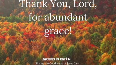 A reminder of His immeasurable love for us.