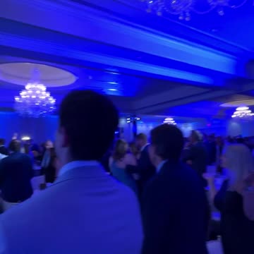 A massive crowd at President Trump’s Doral resort in Miami just joined together