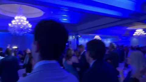 A massive crowd at President Trump’s Doral resort in Miami just joined together