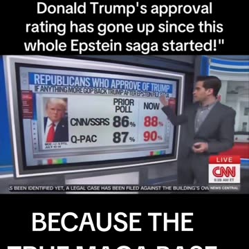 Trump poll numbers GO UP