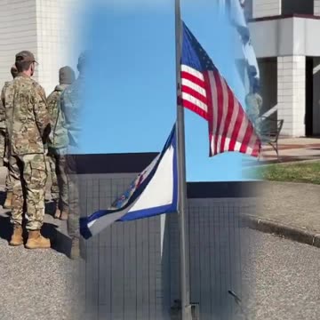 Ceremony In Memory Of National Guardsman | Check Description