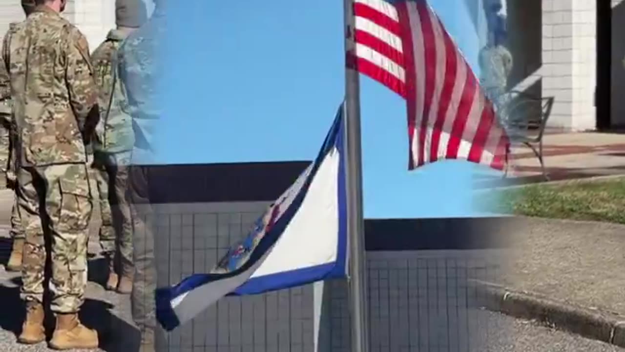 Ceremony In Memory Of National Guardsman | Check Description