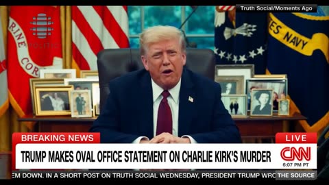'Horror' Trump delivers video statement on Charlie Kirk ON iPOLITIC by Barbara Media