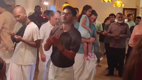 Temple kirtan at Iskcon Ottawa, Canada August 2025