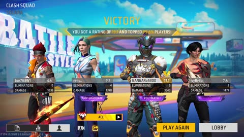 Free fire 🔥 max playing new members 🌠